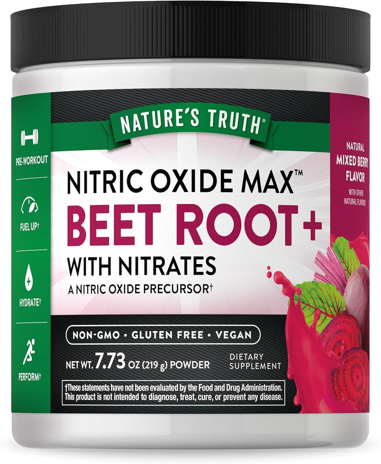 Suplemento de óxido nítrico Polvo de raíz de remolacha