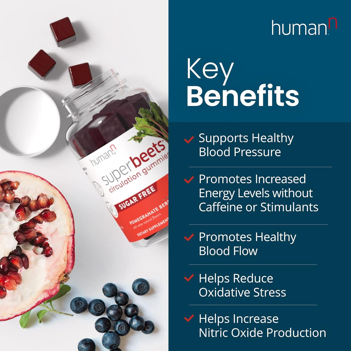 Suplementos Alimenticios de circulación de óxido nítrico