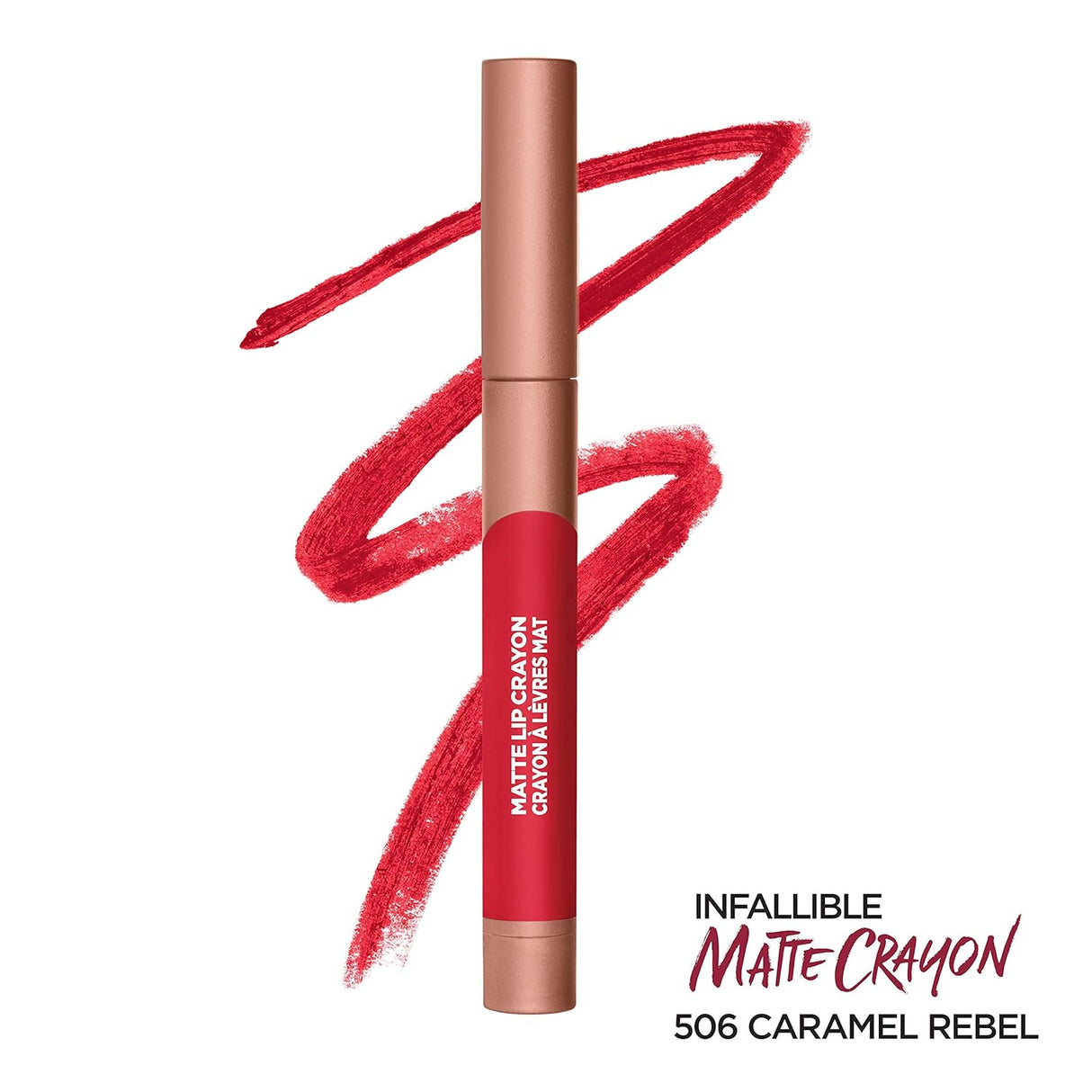 Lápiz Labial Mate Infallible, Caramel Rebel