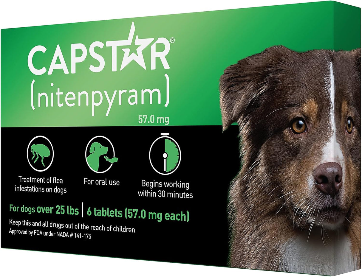 Antipulgas Capstar Verde para perros de más de 25 libras
