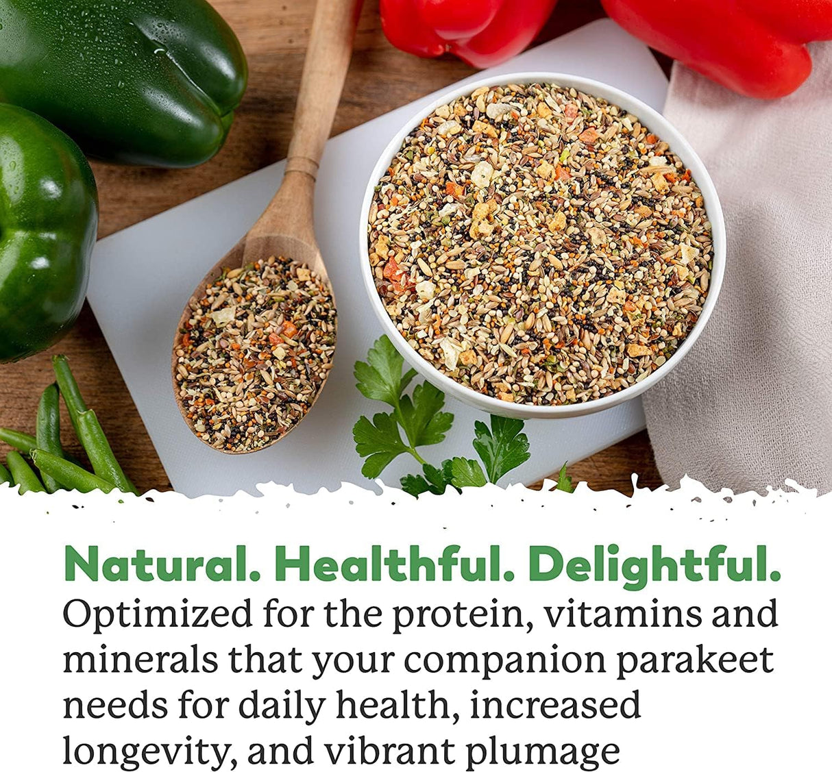 Alimento para aves para aves