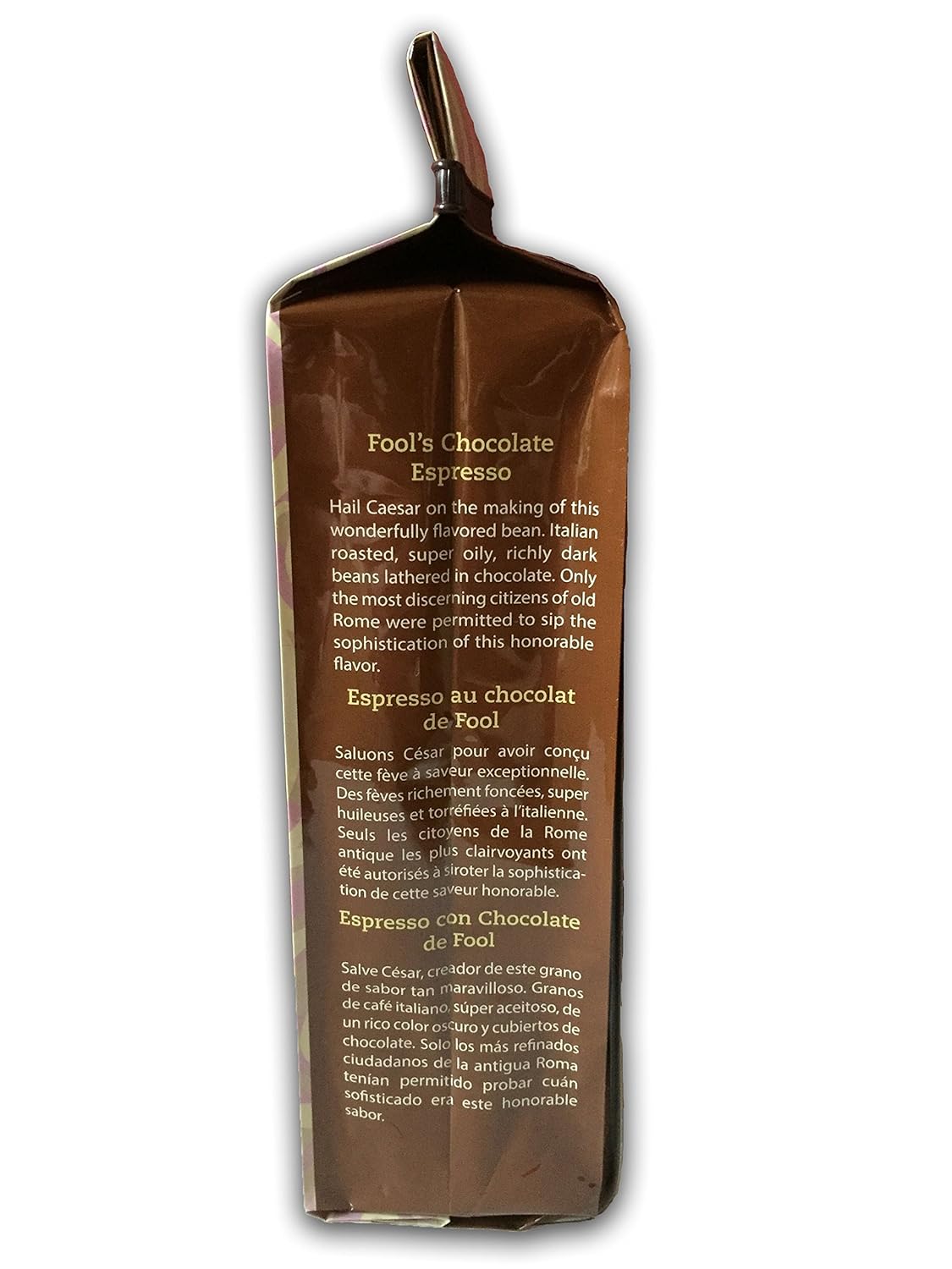 Café Descafeinado Espresso Chocolate de Coffee Fool - Molido