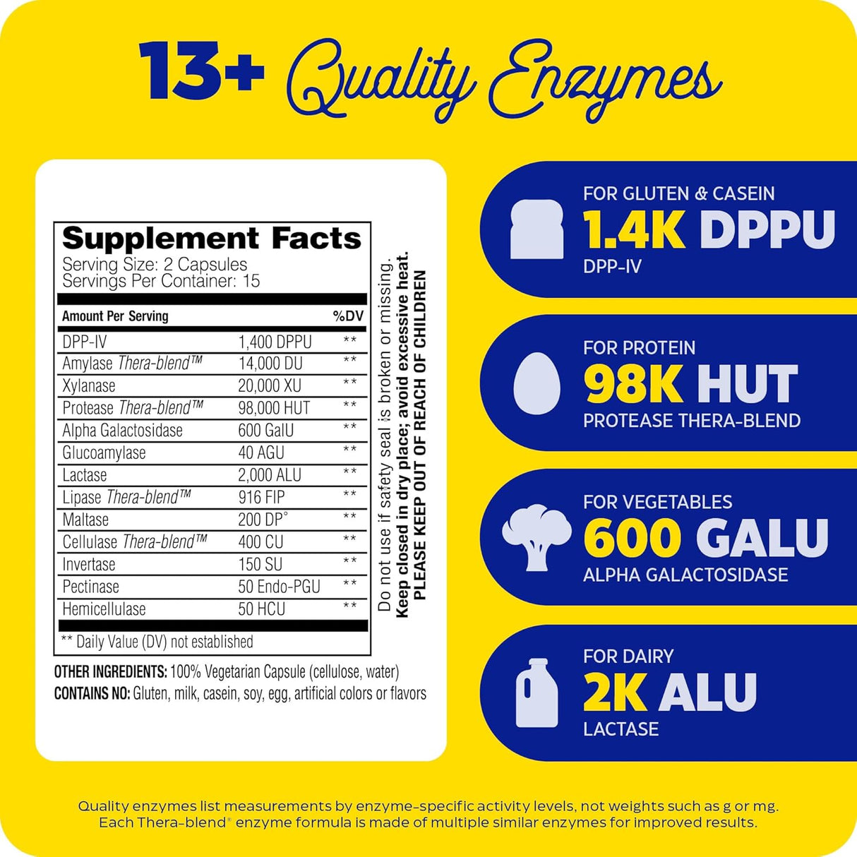 Suplemento Enzymedica Digest Spectrum vegano digestivo
