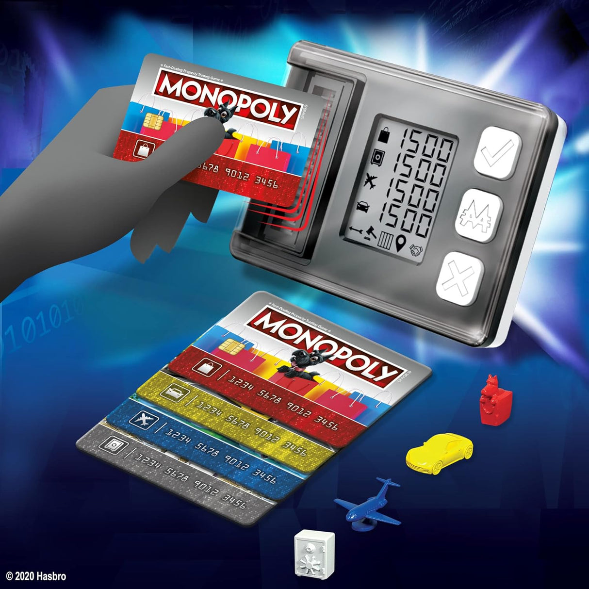Monopoly Super Electronic Banking - Hasbro - Juego sin efectivo