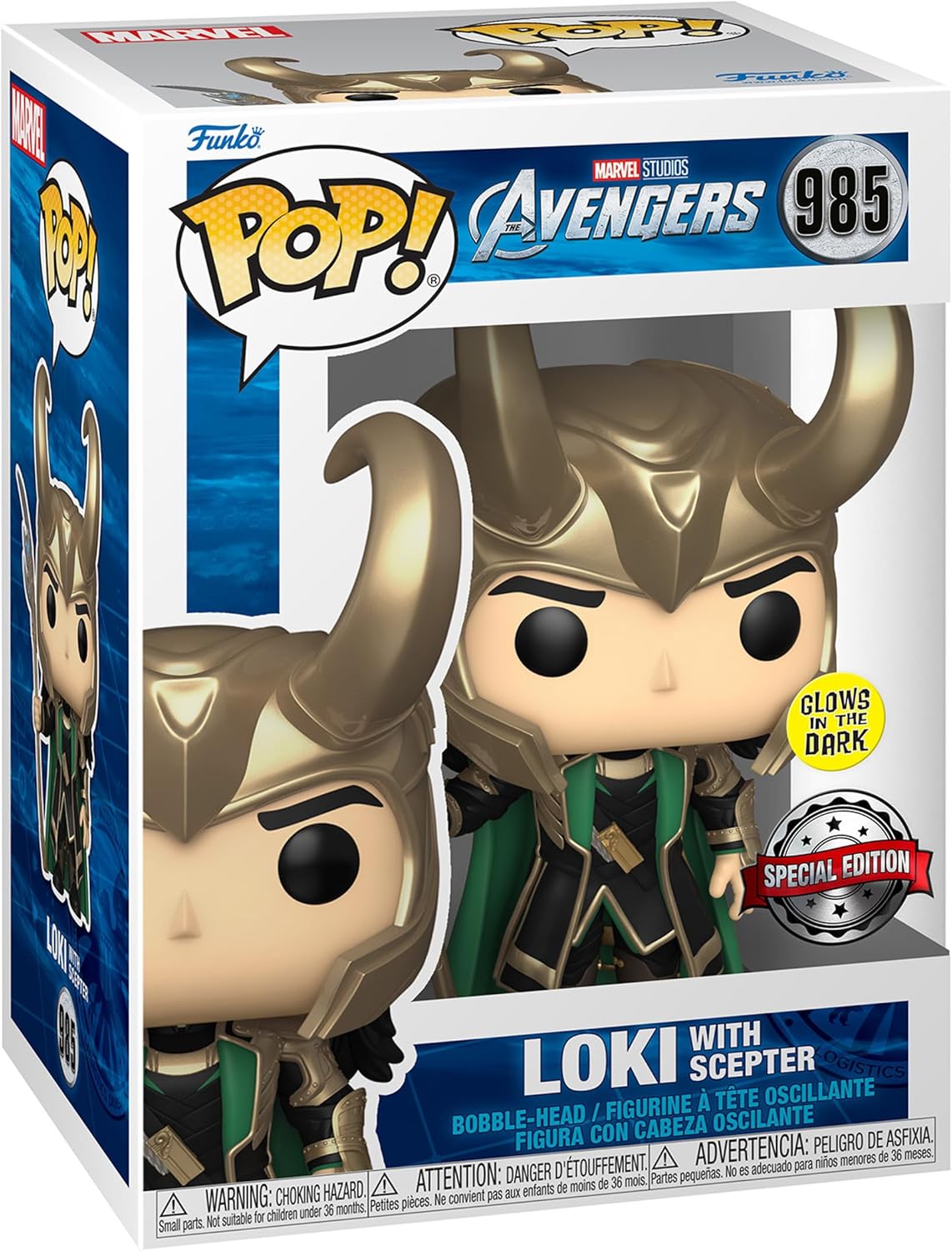 Figura Pop! Vinyl Loki con Cetro - Avengers - ST