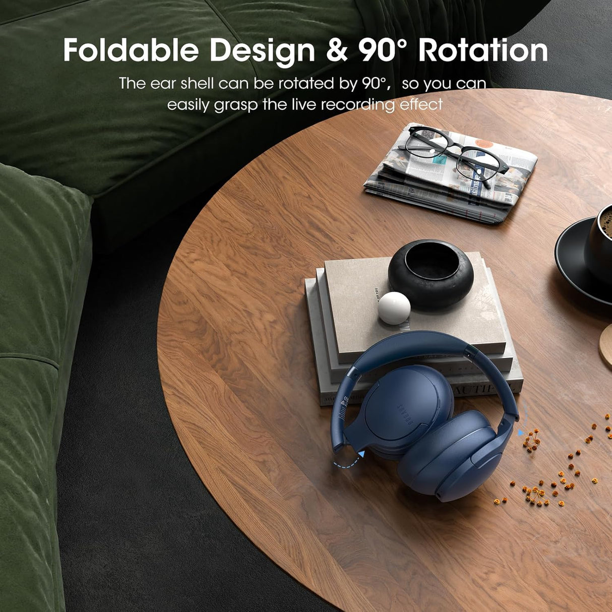 Auriculares Bluetooth In-Ear, 90H Autonomía, Sonido HiFi