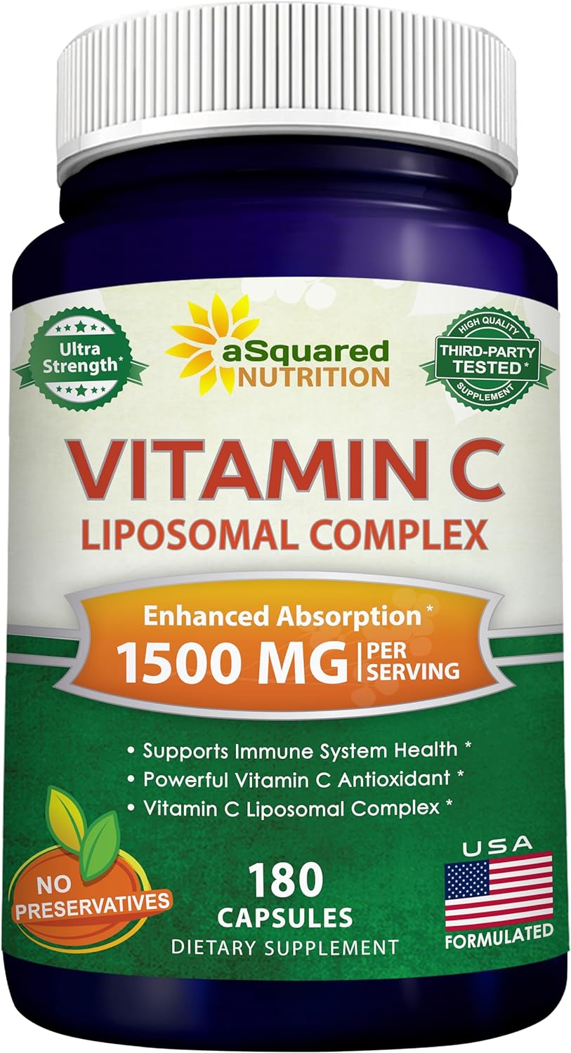 Suplemento Nutrition Complejo liposomal de vitamina C 180cáp
