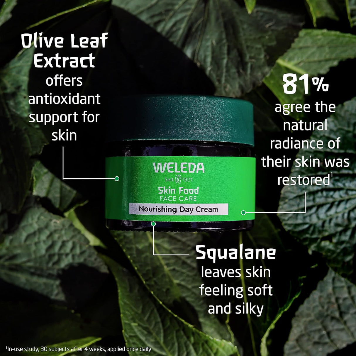 Crema de día nutritiva para el cuidado facial Weleda