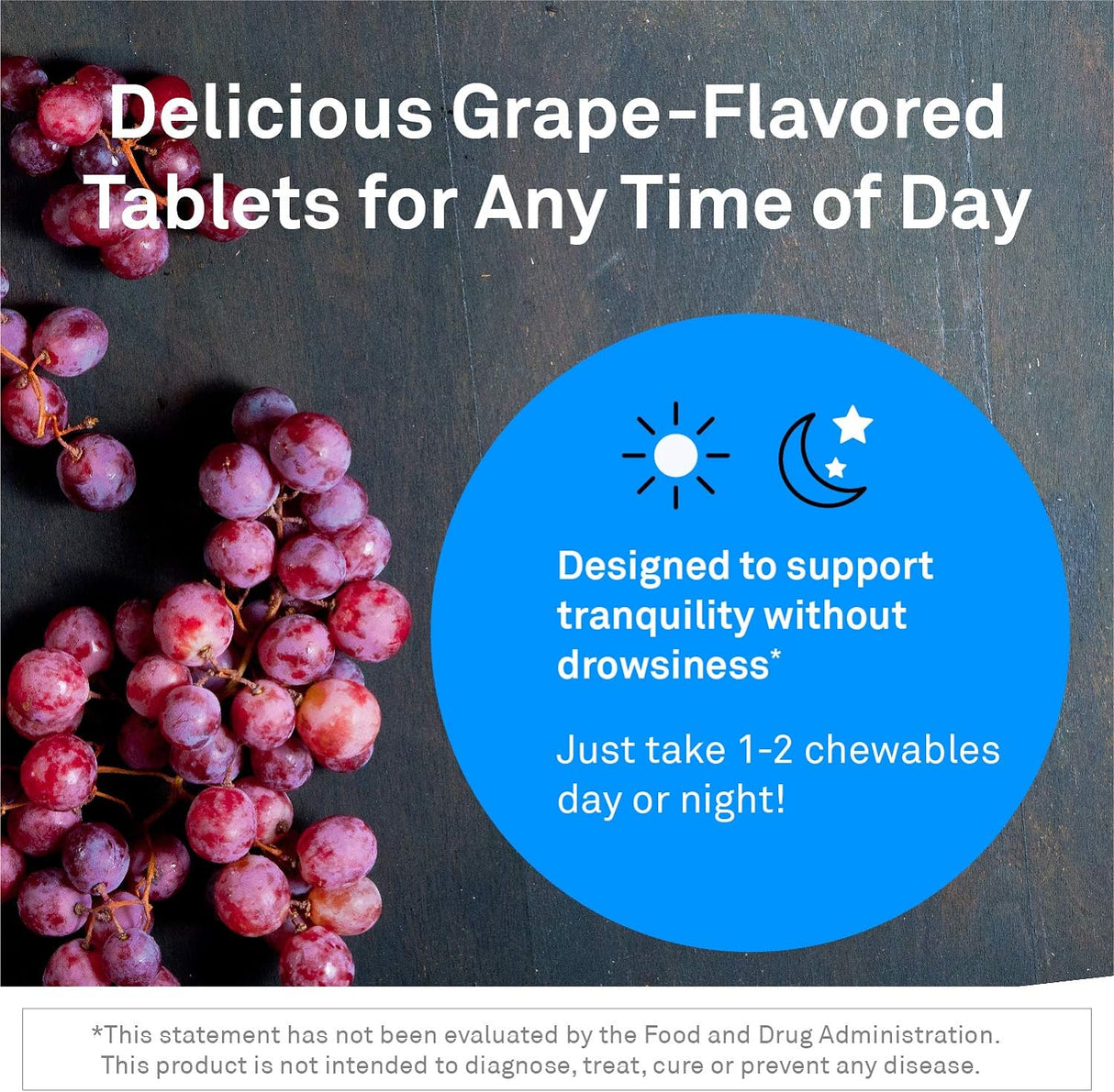 Masticables para apoyar la calma y el sueño en adultos