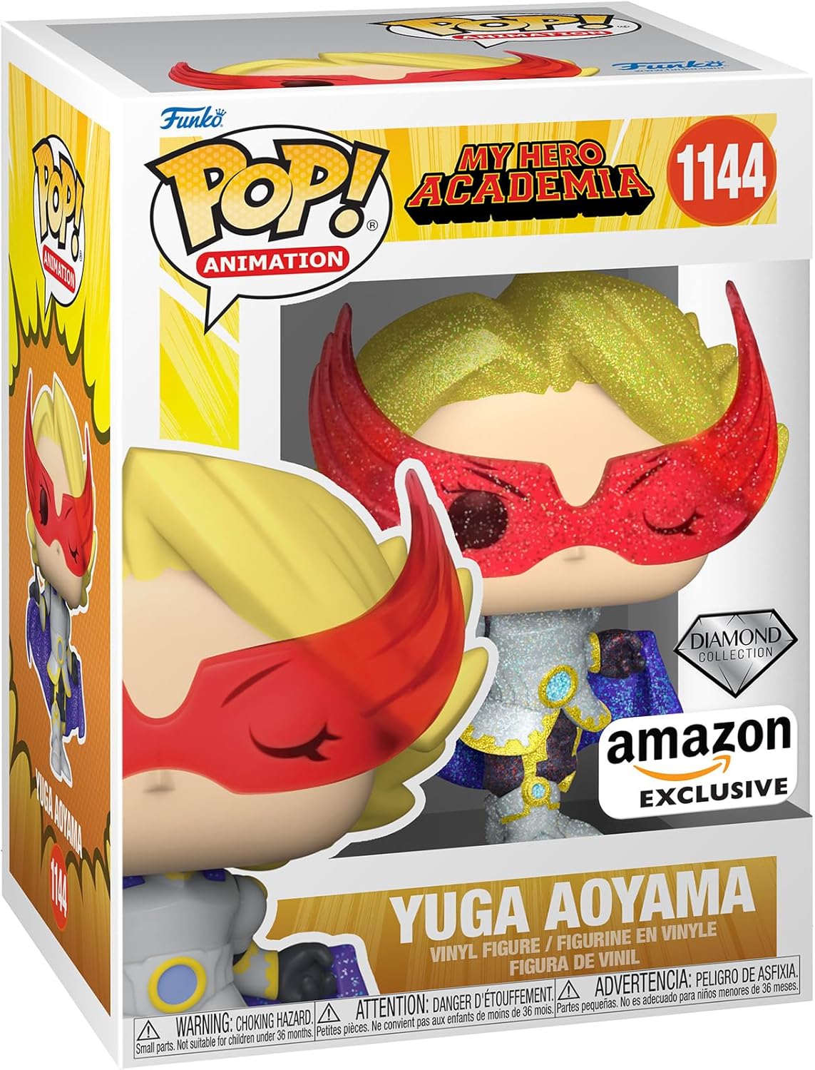 Funko Pop! My Hero Academia - Yuga Aoyama Exclusivo Amazon Glitter
