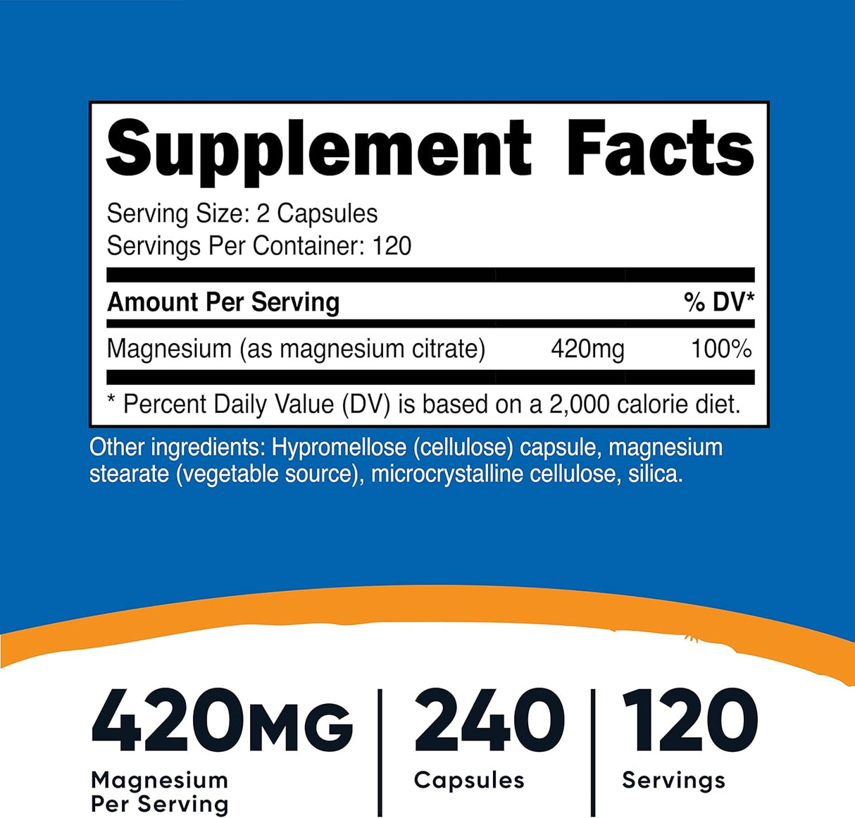 Suplementos Alimenticios de magnesio vegetarianas