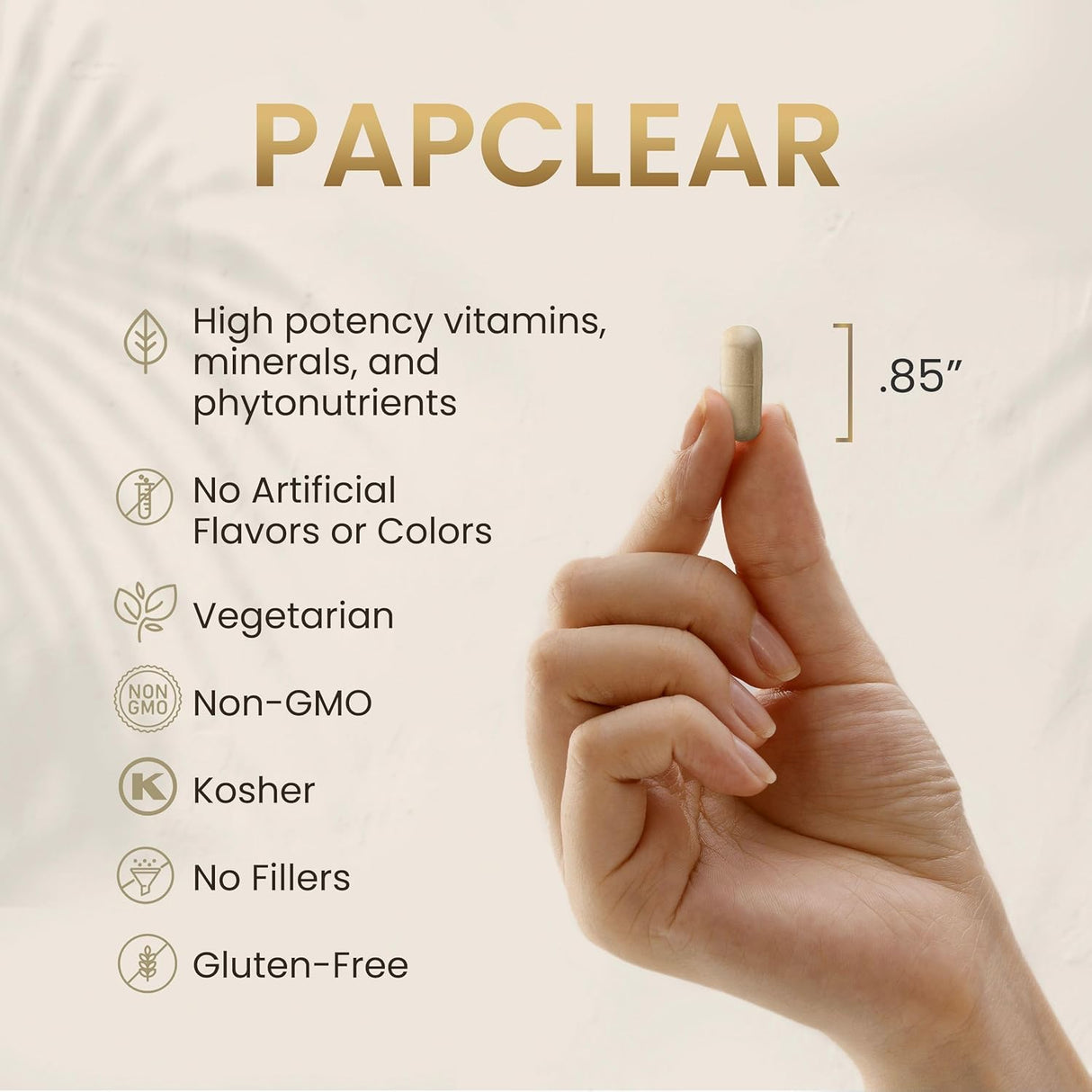 Suplemento Inmunológico Natural PAPCLEAR | 90 Cápsulas
