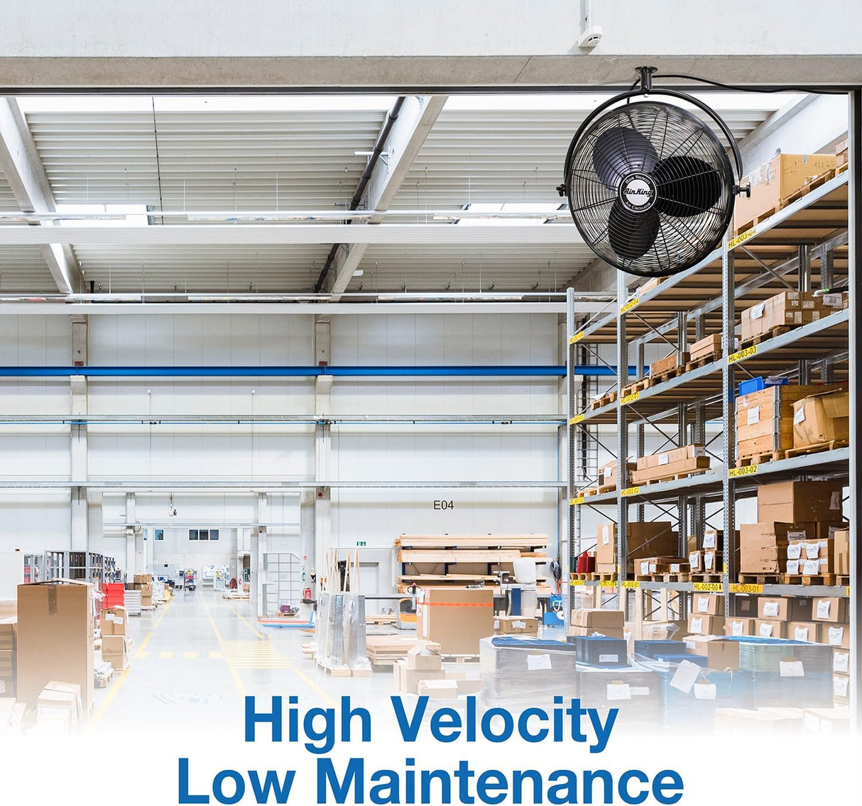 Ventilador de Techo Industrial Air King 20, 1/6 HP, 9320