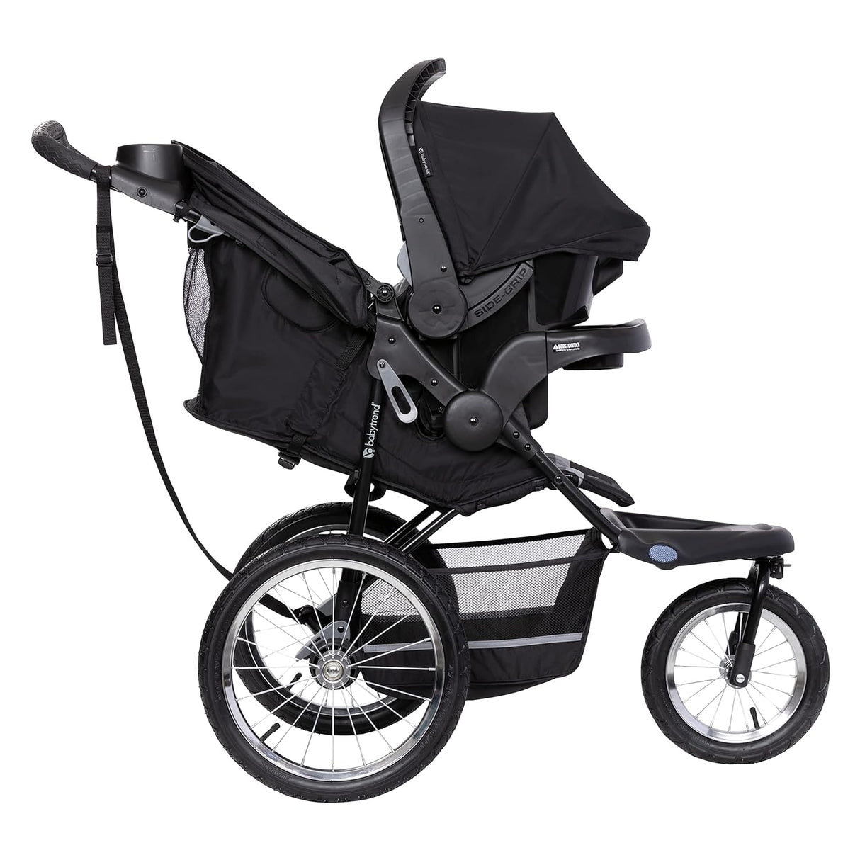Coche de viaje Baby Trend Expedition Jogger Dash Black