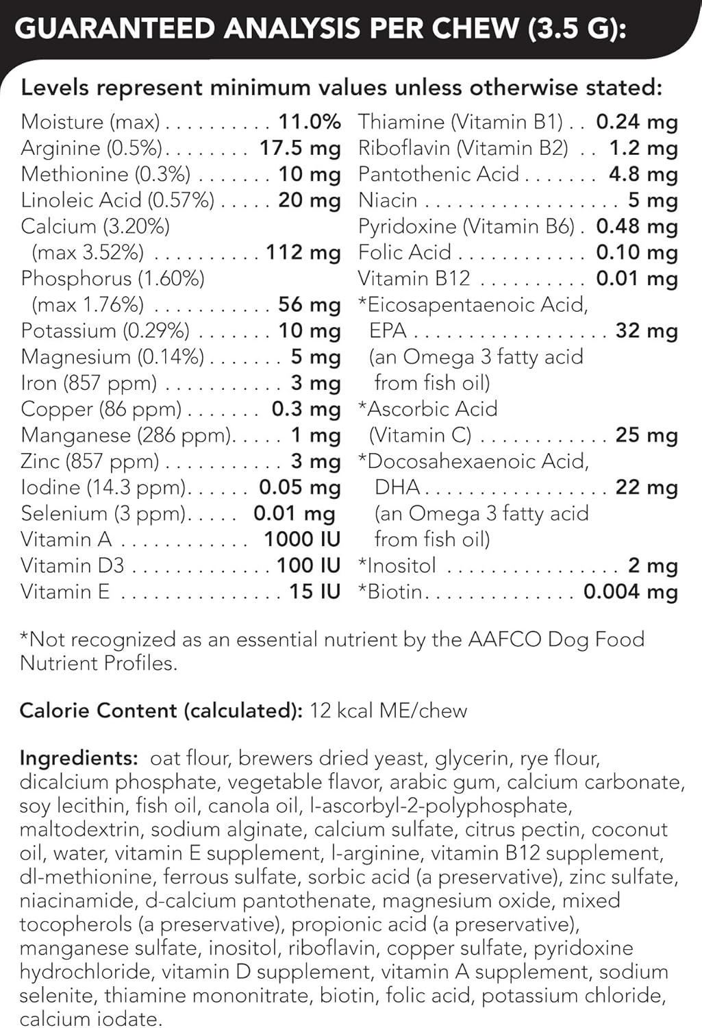 Vitaminas Suplemento Vitamínico Recomendado