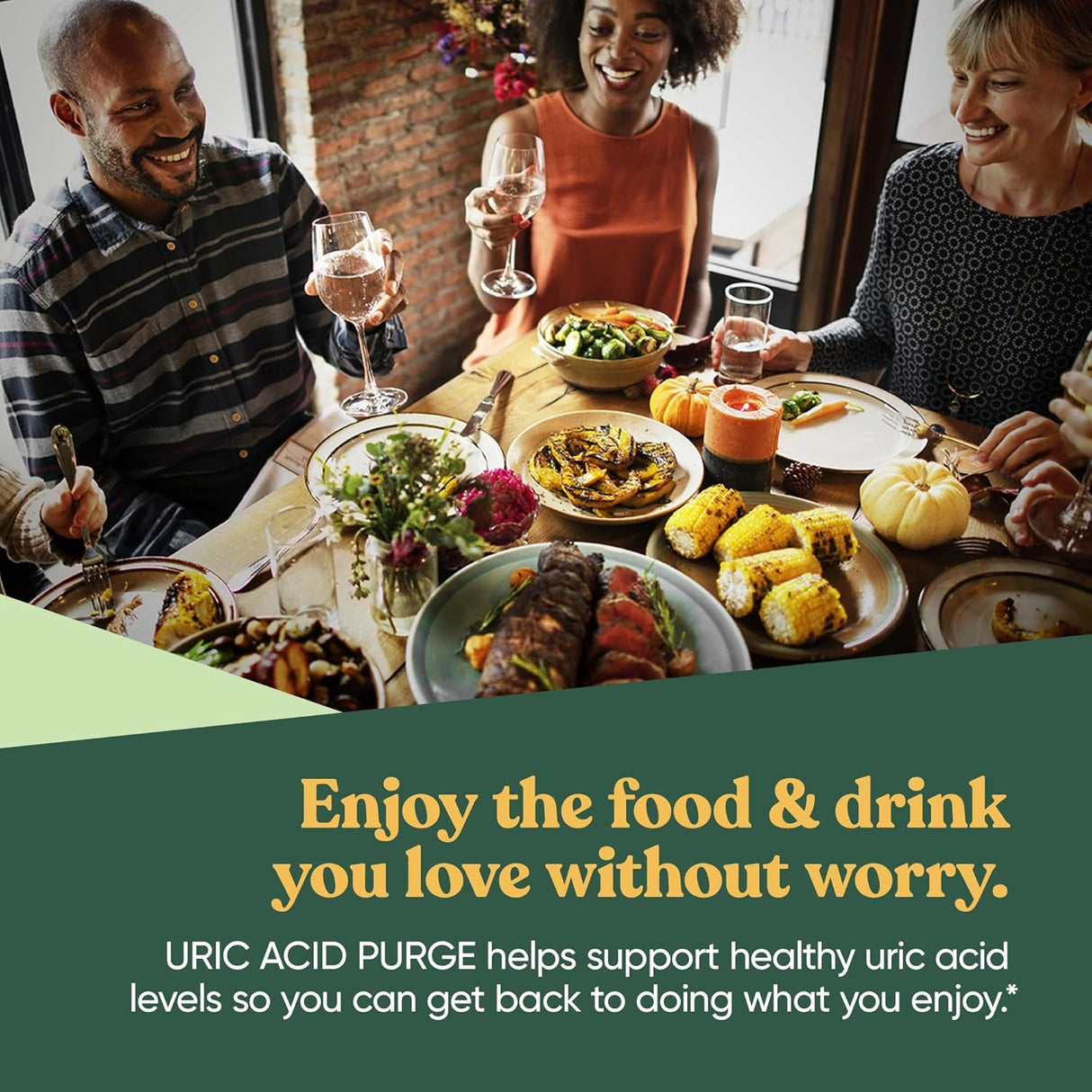 Desintoxica y limpia ácido úrico 120 cápsulas vegetarianas