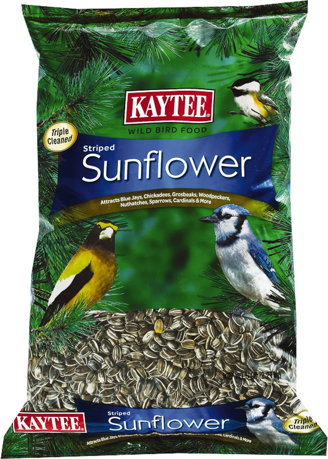 Kaytee Alimento para pájaros silvestres de girasol a rayas 5