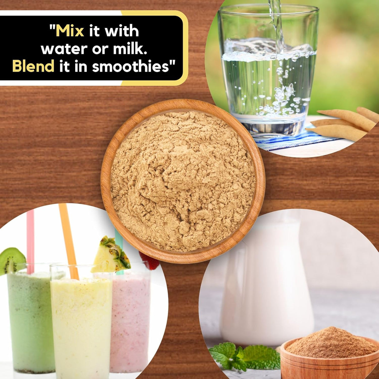 Shatavari Orgánico en Polvo | Salud Certificado USDA