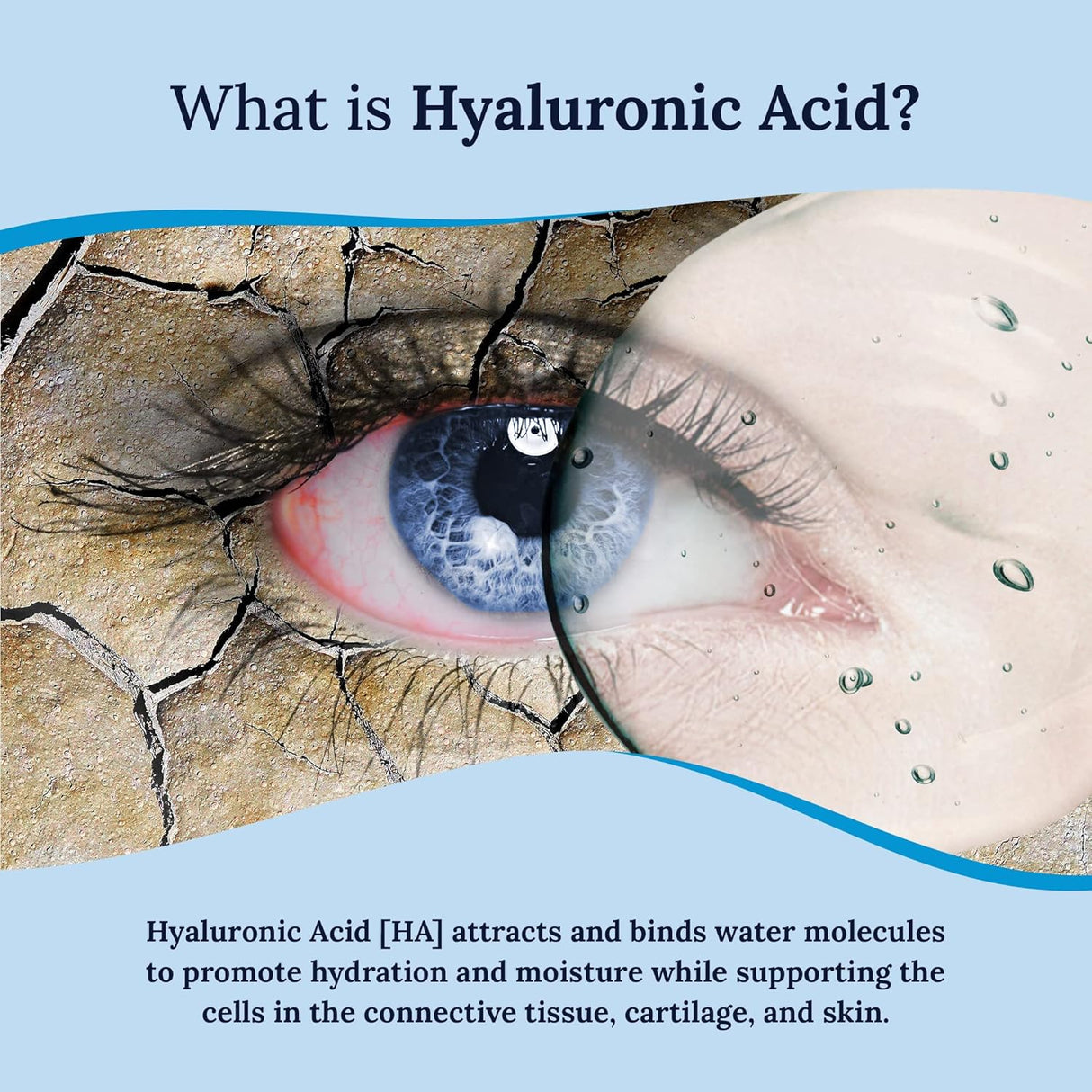 Suplementos de ácido hialurónico CorneaCare