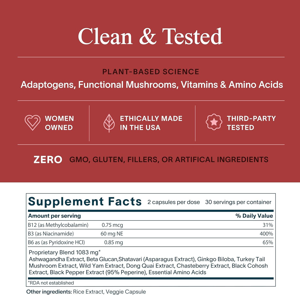 Suplemento de salud específico para la mujer Ladywell