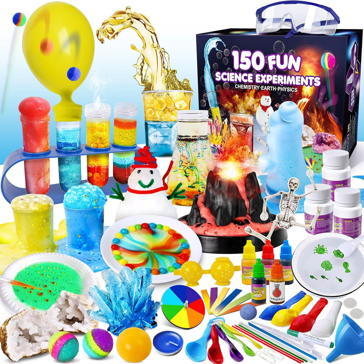 Kit de Experimentos UNGLINGA 150 Proyectos S.T.E.M.