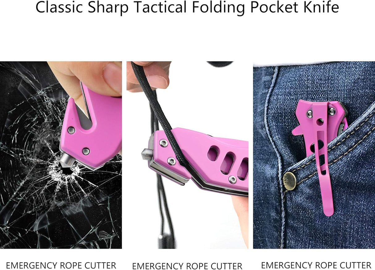 Cuchillo de bolsillo plegable de apertura asistida