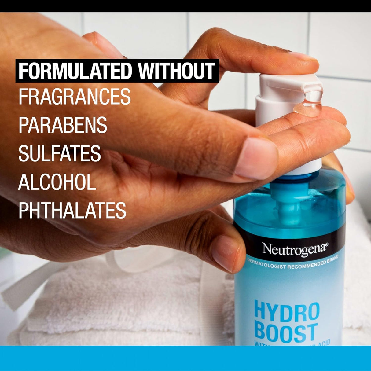 Gel hidratante sin fragancia cn ácido hialurónico Neutrogena
