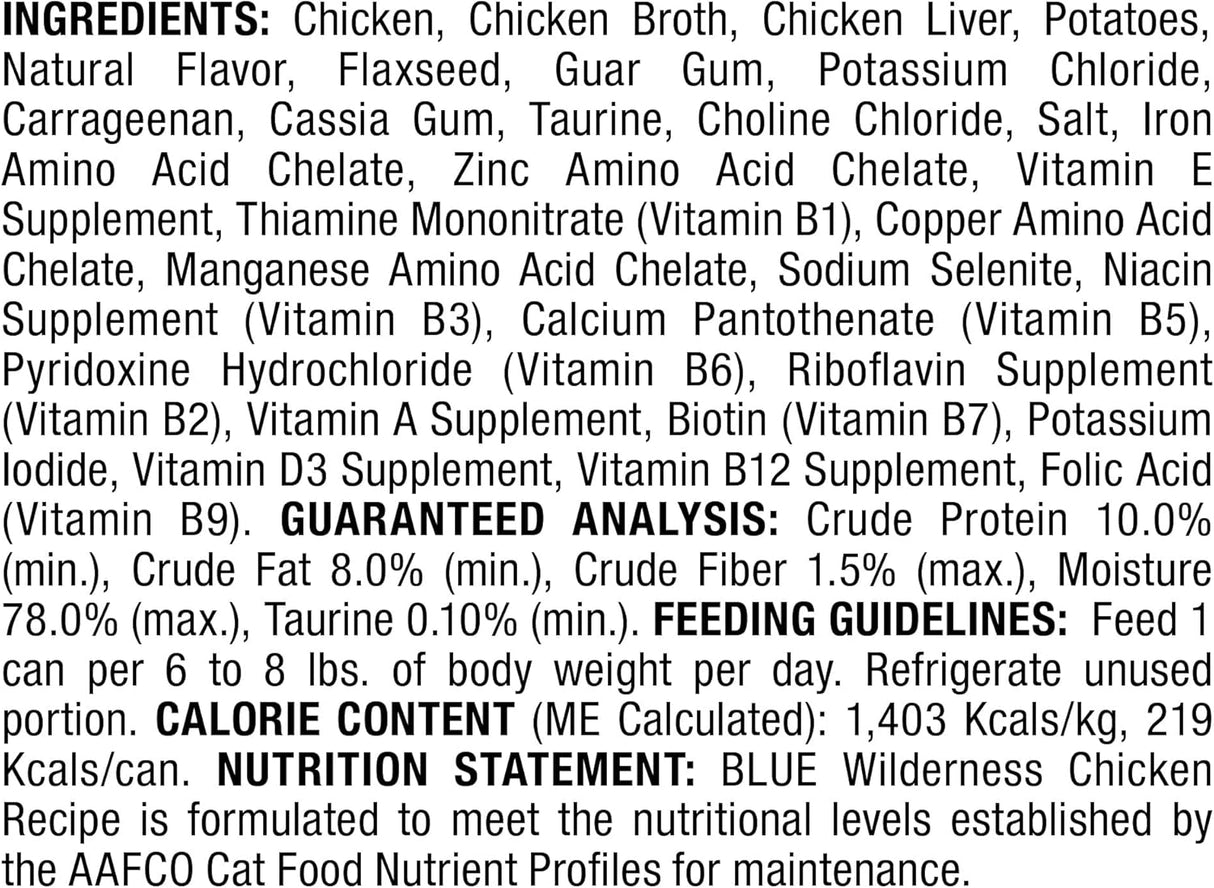Alimento húmedo de paté natural para adultos