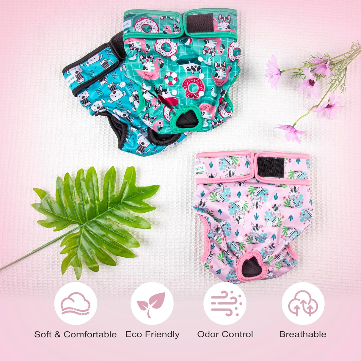 Paw Legend Pañales lavables y reutilizables (XS)