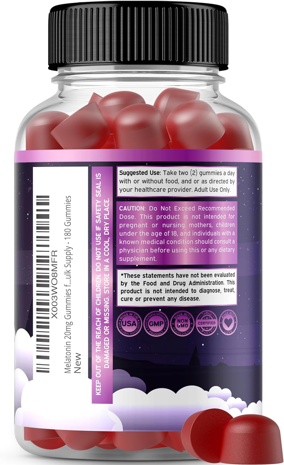 Suplemento (180 Unidades) Gomitas