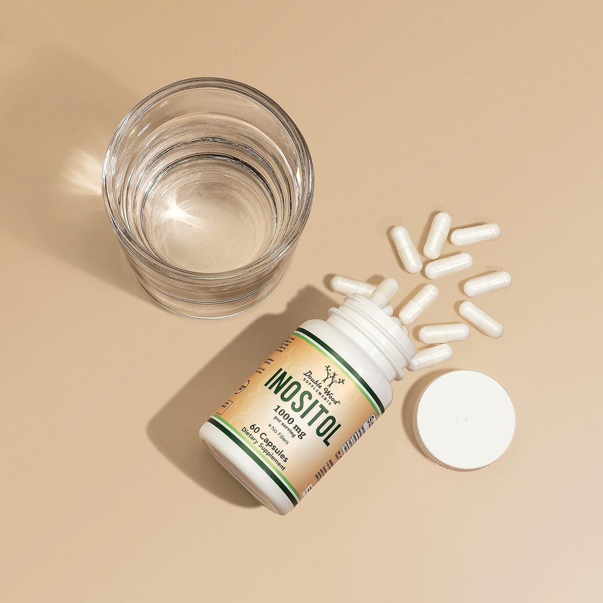 Suplementos de inositol (Myo Inositol) 1000 mg PCOS 60 und