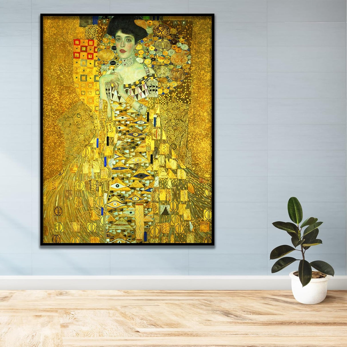 Arte mural de Gustav Klimt Retrato de Adele Bloch-Bauer
