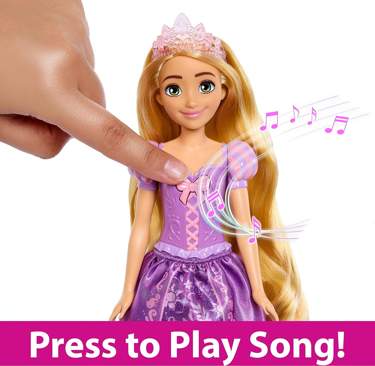 Muñeca Cantante Rapunzel, Mattel, Canta Cuando Pasará Mi Vida