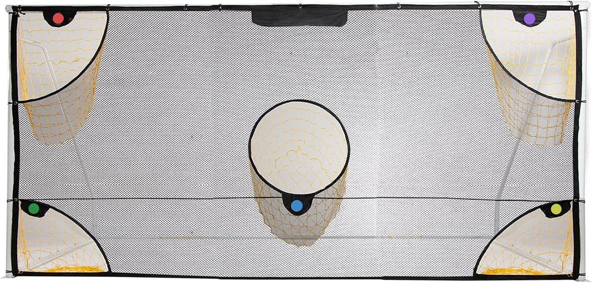 Red de Gol para Fútbol con Zonas de Puntuación Destacadas