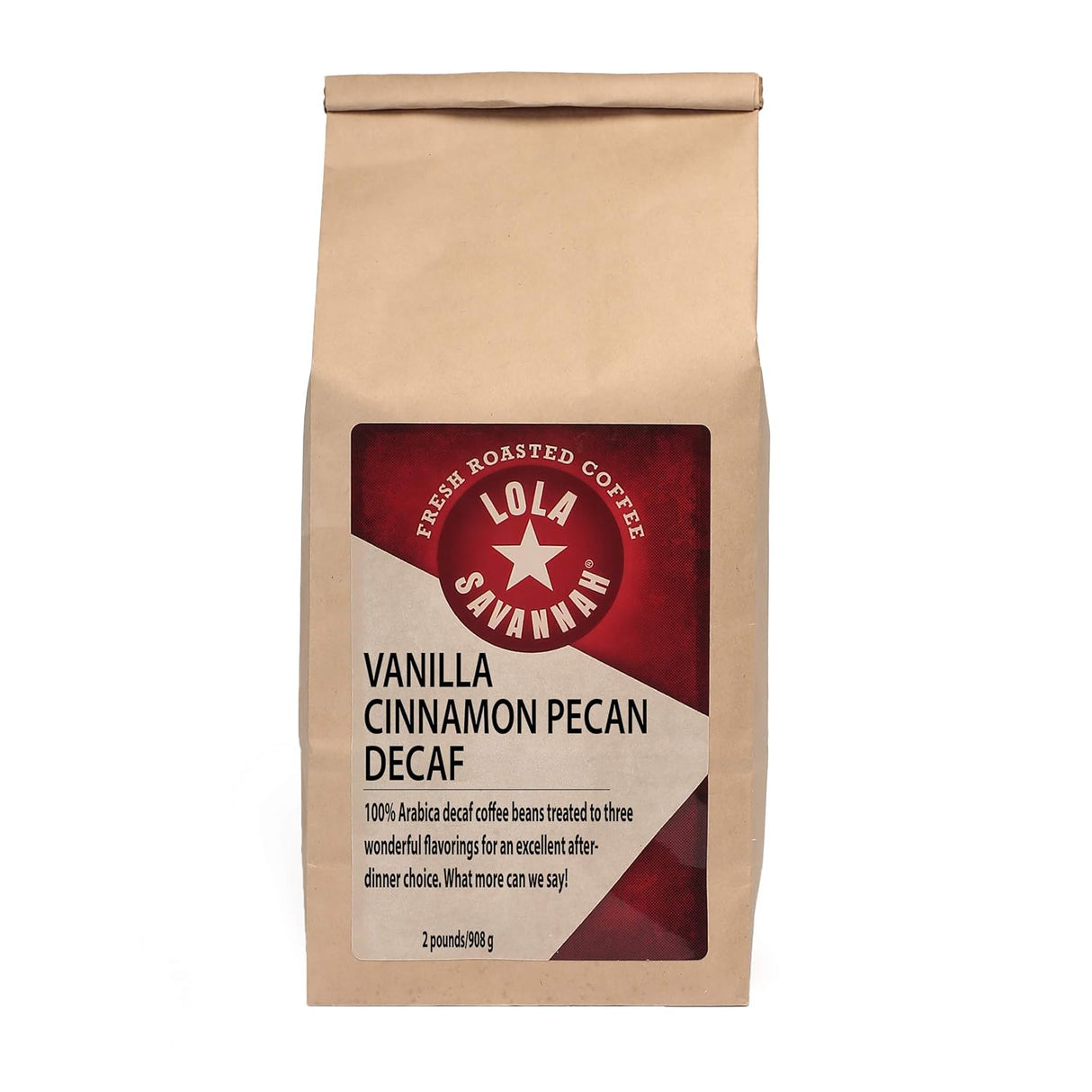 Café Descafeinado Lola Savannah Vainilla, Canela y Nueces 2lb