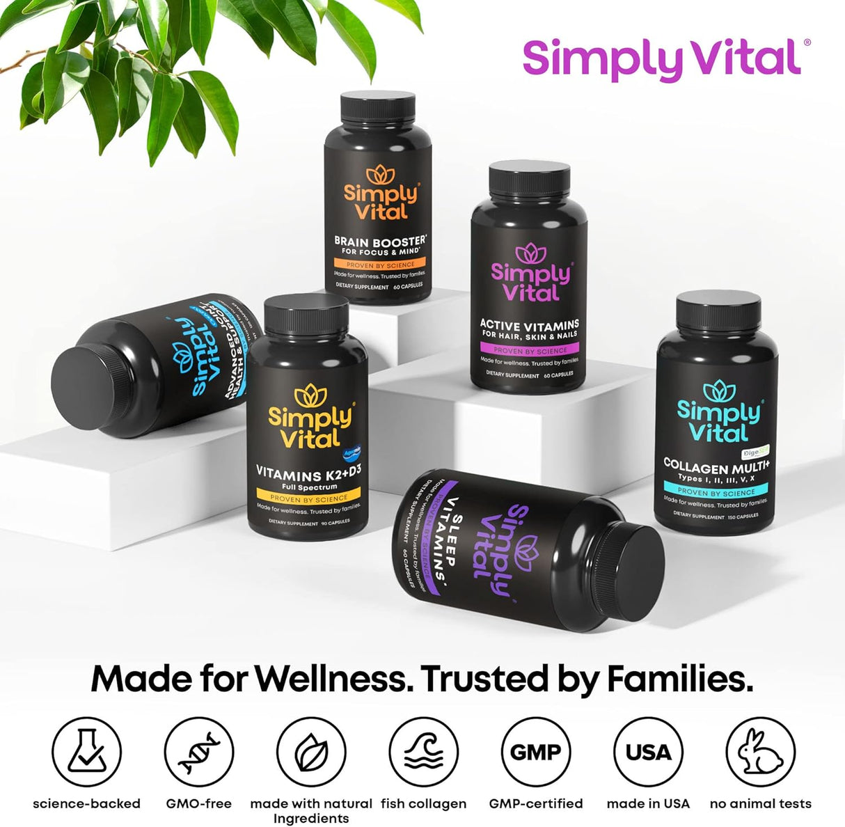 Suplementos Alimenticios Vitaminas para cabello piel y uñas