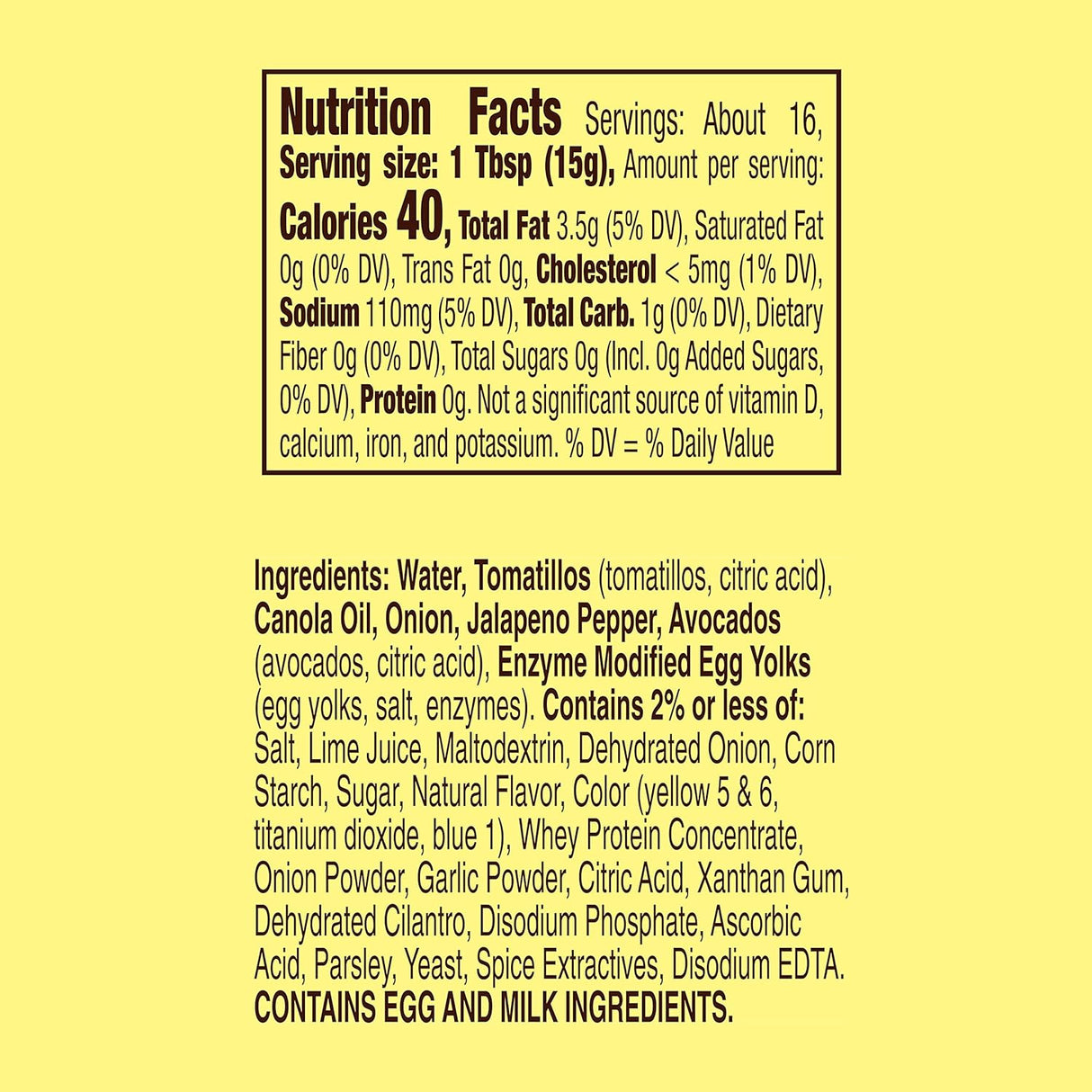 Salsa Verde Cremosa Old El Paso - Salsa para Tacos 9 oz.