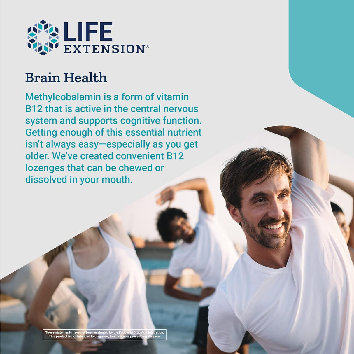 Suplemento Vitamina B12 metilcobalamina 1 mg salud cerebral