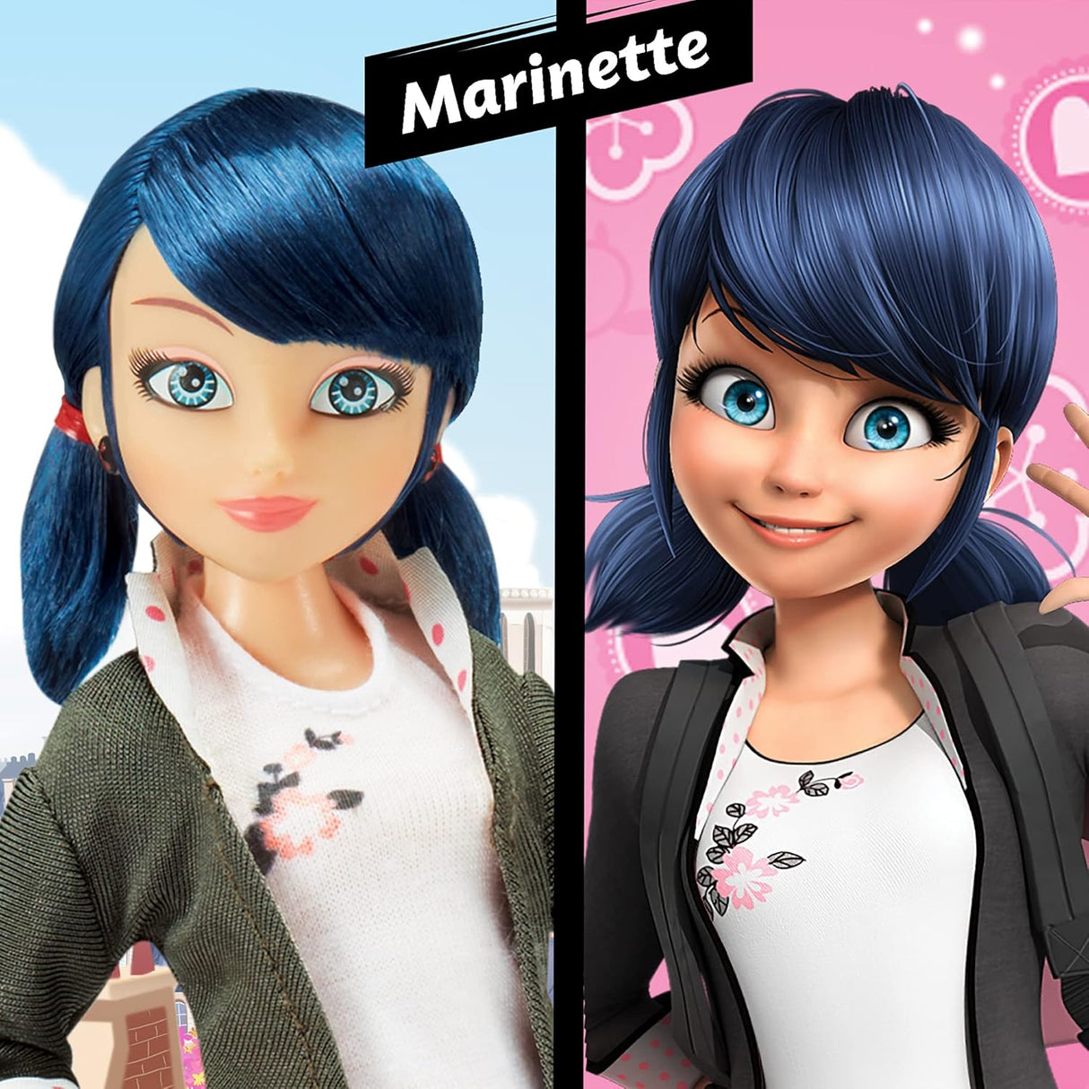 Muñeca de Moda Marinette de Miraculous Ladybug - Articulada