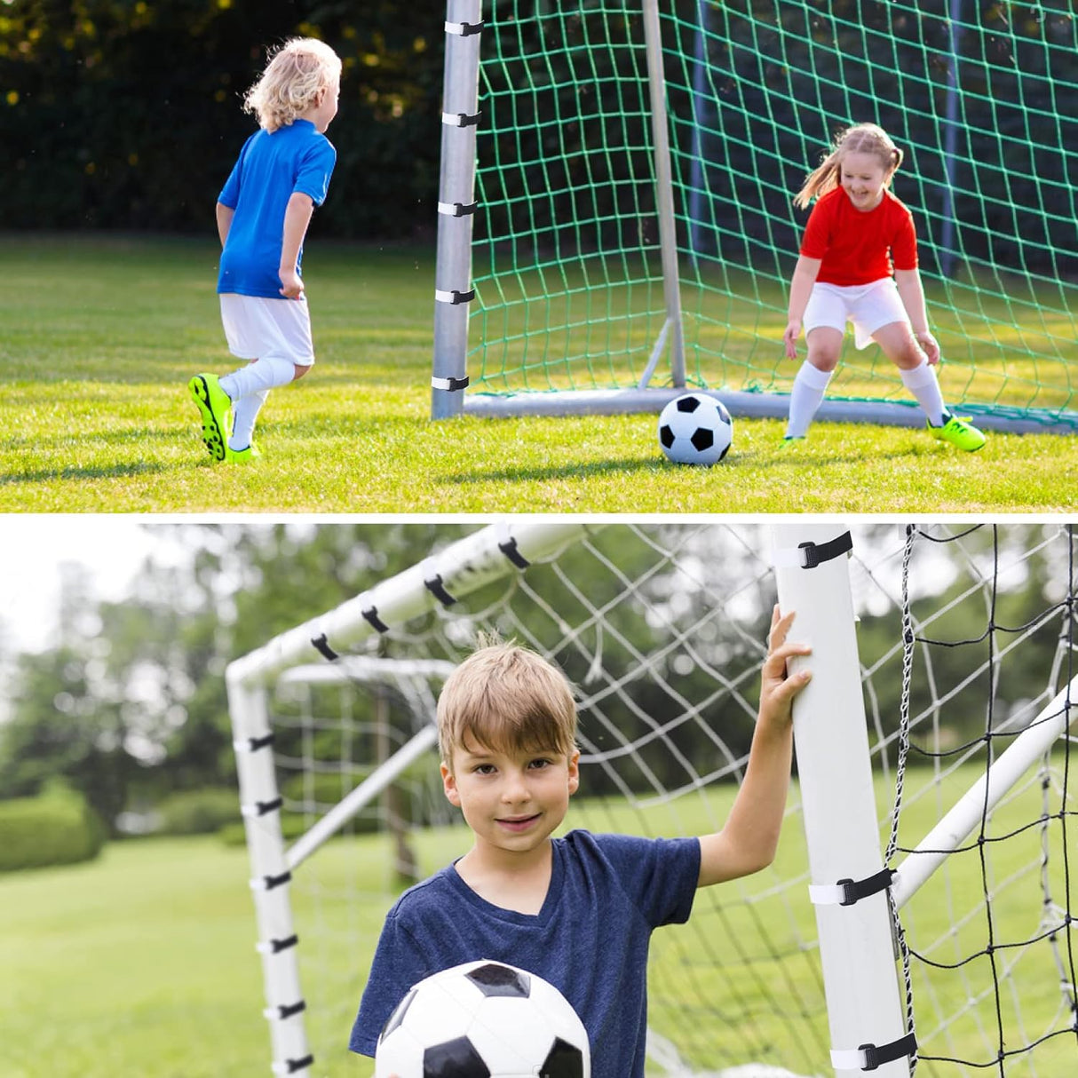 Correas de Fijación para Red de Portería de Fútbol 14 x 0.8