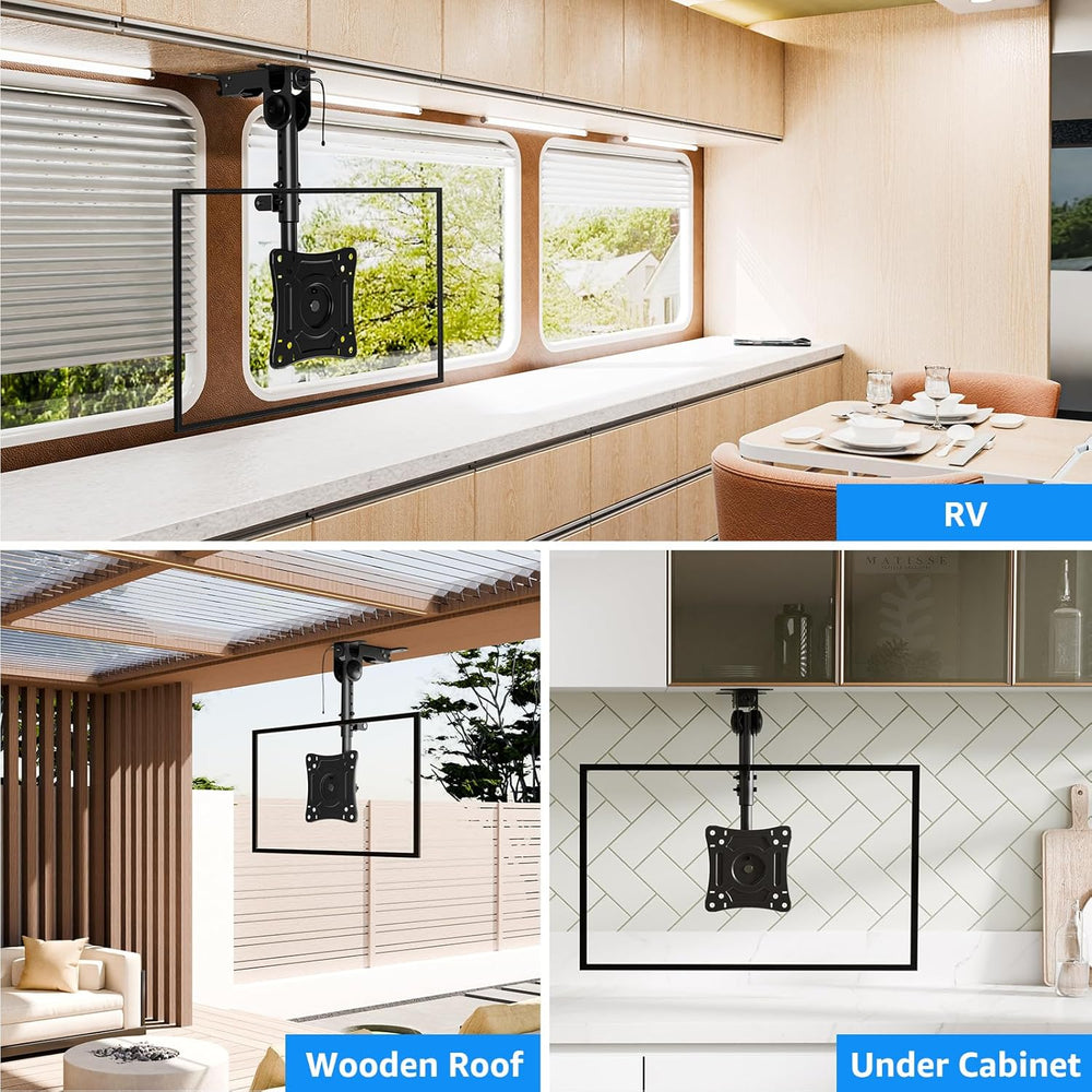 Soporte de TV Plegable MOUNTUP, Ajustable, VESA 75x75, MU0049