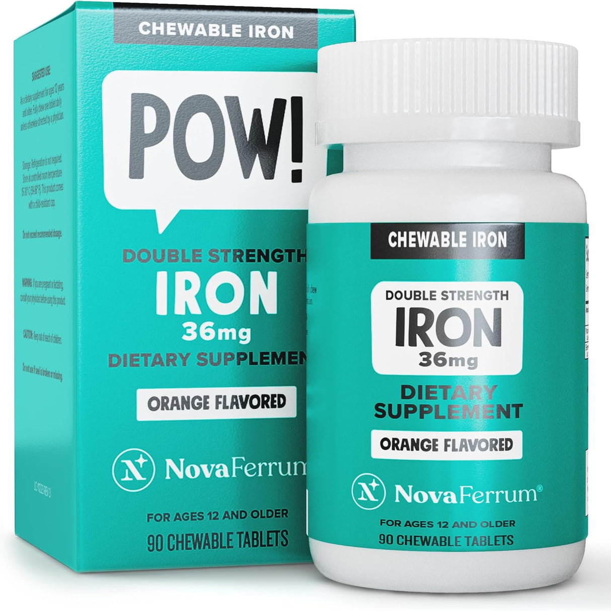 Suplemento de hierro de liberación lenta de 45 mg 200 und