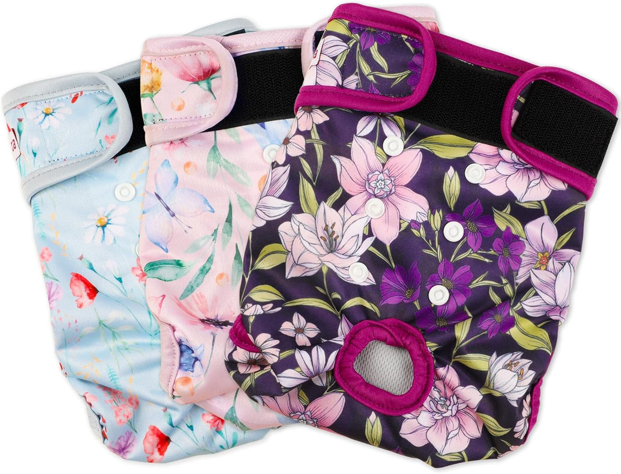 Fuz Bigaza Pañales lavables para perras hembras (M)