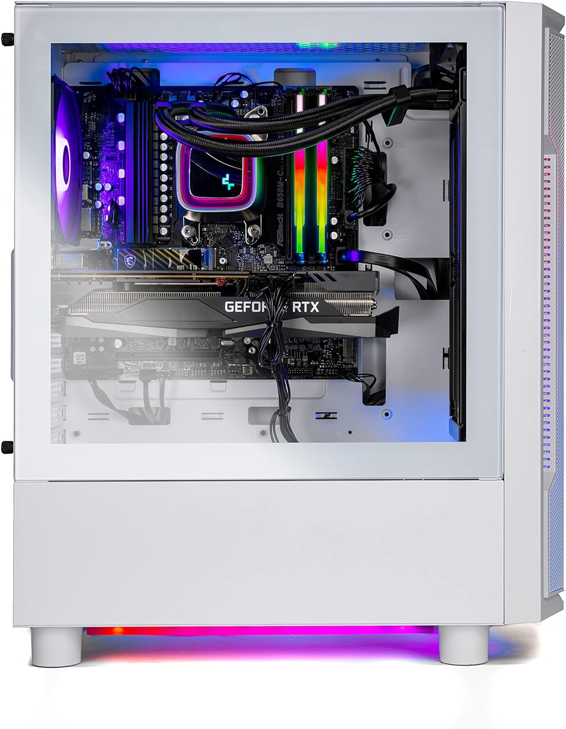 PC de escritorio i7 12700F blanco