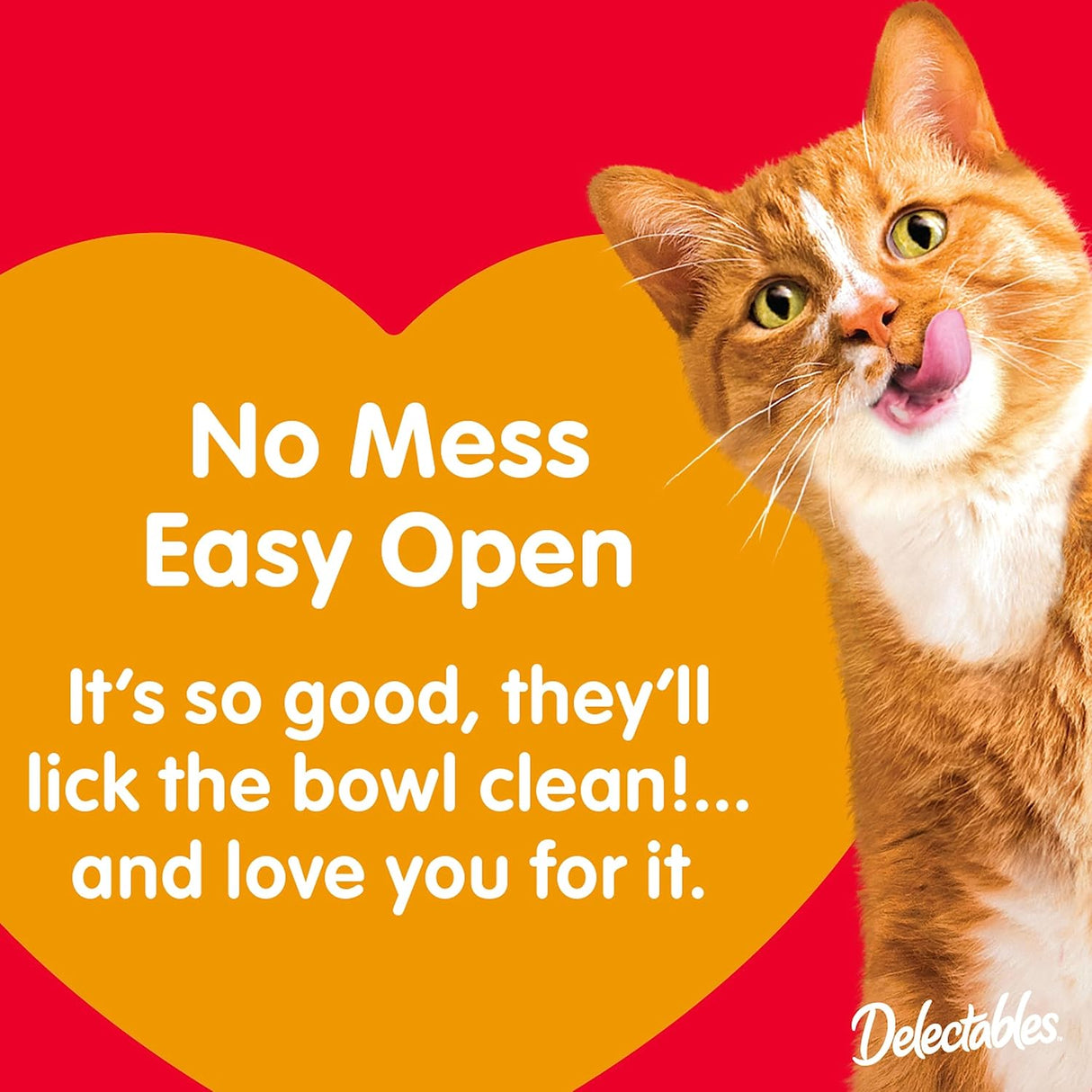 Delectables Golosinas Sabrosos para Gatos, 12 Unidades, Pack 1