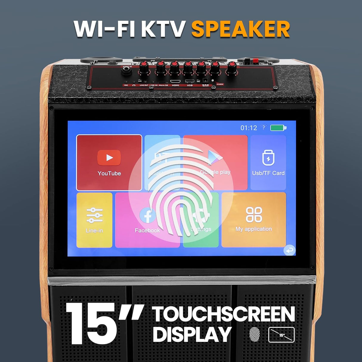 Parlante Portátil de transmisión BT PYLE-PRO PMDJAND15