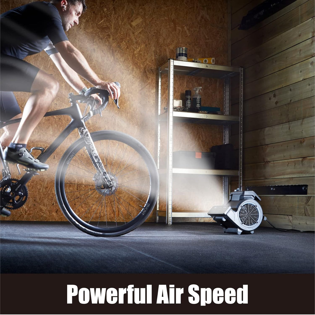 Ventilador de Suelo Vacmaster AM201R, 3 Velocidades, 550 CFM