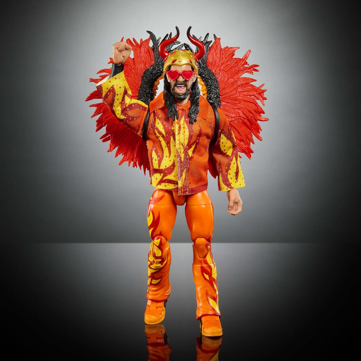 Figura de acción WWE Ultimate Edition Mattel, Seth Rollins, accesorios intercambiables