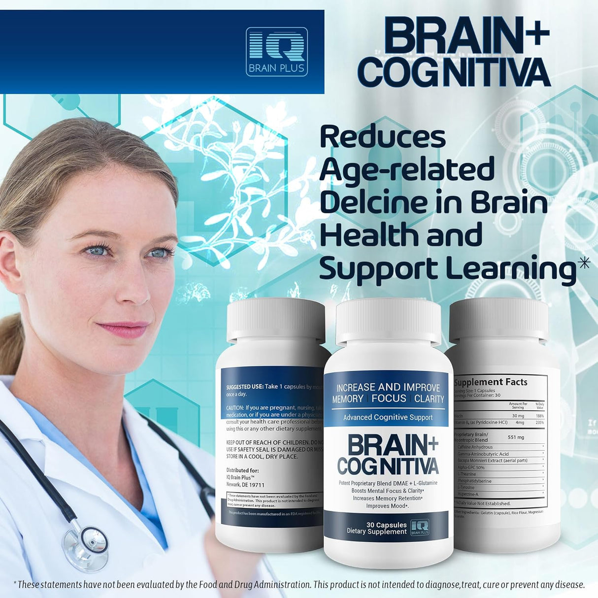 Soporte Cognitivo Avanzado - Mejora Memoria y Enfoque Mental