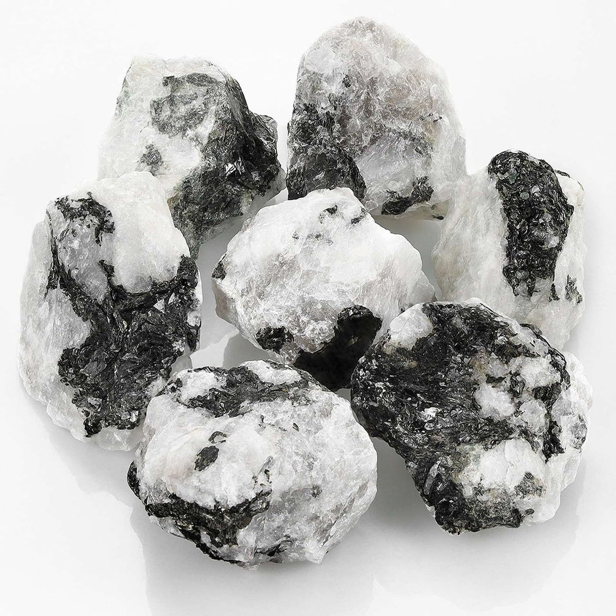 LAIDANLA Piedra lunar arcoíris de 2 pulgadas, en bruto